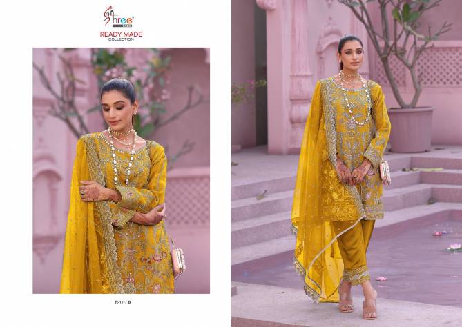 R 1117 By Shree Fabs Pakistani Suits Catalog